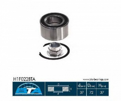 BTA h1f022bta -  Комплект подшипника ступицы колеса