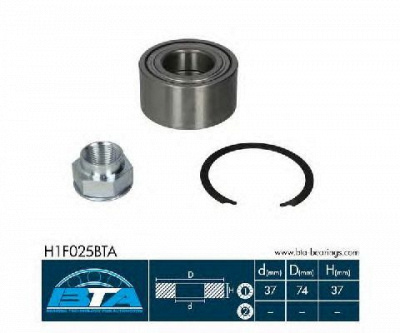 BTA h1f025bta -  Комплект подшипника ступицы колеса