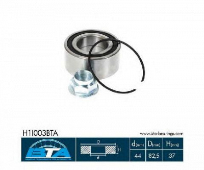 BTA h1i003bta -  Комплект подшипника ступицы колеса