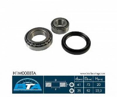 BTA h1m008bta -  Комплект подшипника ступицы колеса
