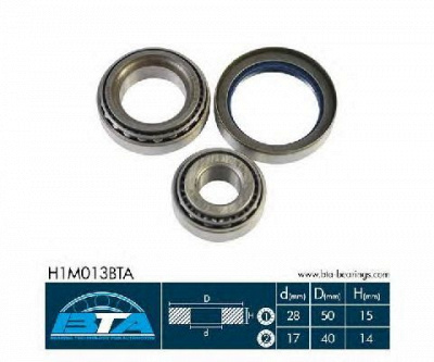 BTA h1m013bta -  Комплект подшипника ступицы колеса