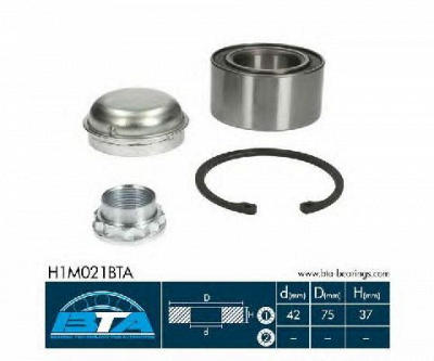 BTA h1m021bta -  Комплект подшипника ступицы колеса