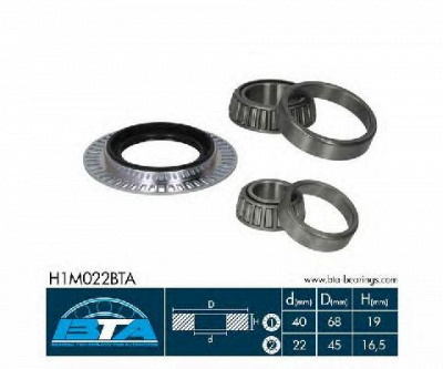 BTA h1m022bta -  Комплект подшипника ступицы колеса
