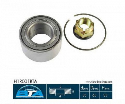 BTA h1r001bta -  Комплект подшипника ступицы колеса