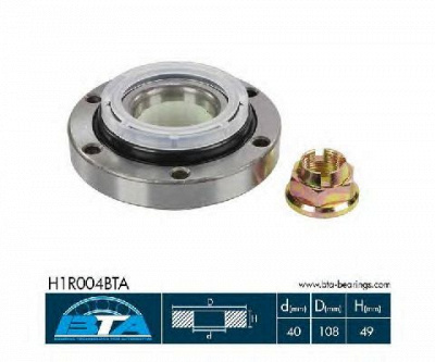 BTA h1r004bta -  Комплект подшипника ступицы колеса