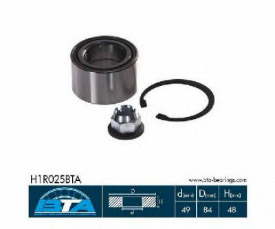 BTA h1r025bta -  Комплект подшипника ступицы колеса