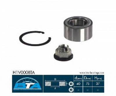 BTA h1v000bta -  Комплект подшипника ступицы колеса