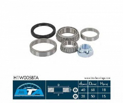 BTA h1w005bta -  Комплект подшипника ступицы колеса