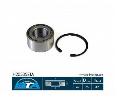 BTA h20535bta -  Комплект подшипника ступицы колеса
