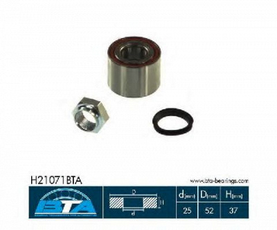 BTA h21071bta -  Комплект подшипника ступицы колеса