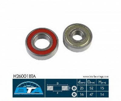BTA h26001bta -  Комплект подшипника ступицы колеса