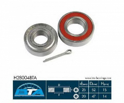 BTA h28004bta -  Комплект подшипника ступицы колеса