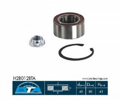 BTA h2b012bta -  Комплект подшипника ступицы колеса