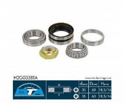 BTA h2g033bta -  Комплект подшипника ступицы колеса