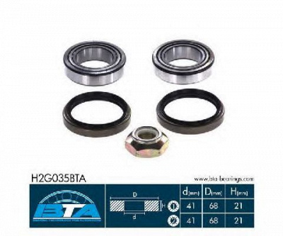 BTA h2g035bta -  Комплект подшипника ступицы колеса
