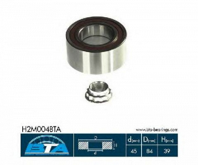 BTA h2m004bta -  Комплект подшипника ступицы колеса