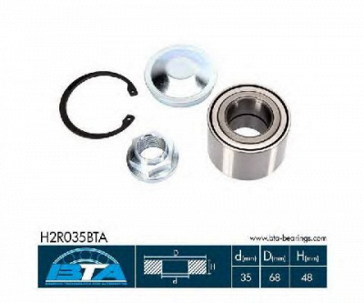 BTA h2r035bta -  Комплект подшипника ступицы колеса