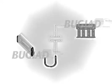 BUGIAD 85654 - Трубка нагнетаемого воздуха