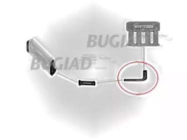 BUGIAD 88482 - Трубка нагнетаемого воздуха