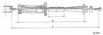 CABOR 10003 - Тросик газа