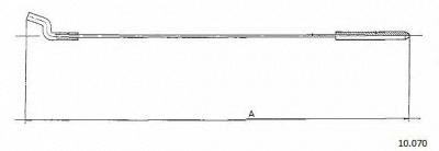 CABOR 10070 -  Тросик газа