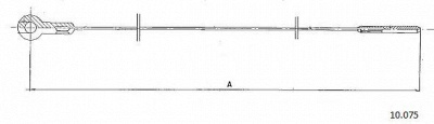 CABOR 10075 - Тросик газа