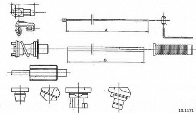 CABOR 101171 -  Тросик газа