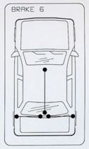 CABOR 109455 -  Трос, стояночная тормозная система