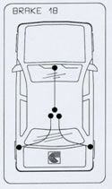 CABOR 109881 -  Трос, стояночная тормозная система