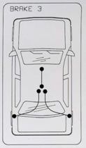 CABOR 115502 -  Трос, стояночная тормозная система