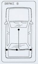 CABOR 115923 -  Трос, стояночная тормозная система