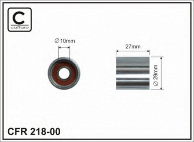 CAFFARO 21800 -  Ролик нятяжителя ремня ГРМ