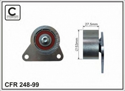 CAFFARO 24899 -  Устройство для натяжения ремня, ремень ГРМ