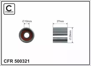 CAFFARO 500321 -  Натяжной ролик, ремень ГРМ