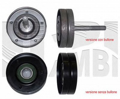 CALIBER 30364 -  Натяжной ролик, поликлиновой  ремень