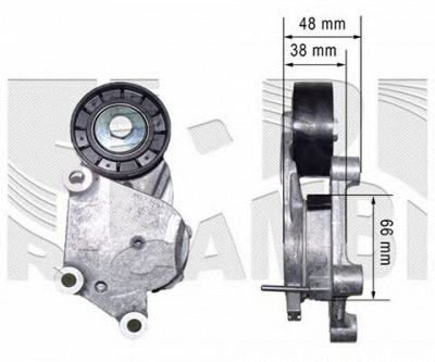CALIBER 88002 -  Натяжитель ремня, клиновой зубча