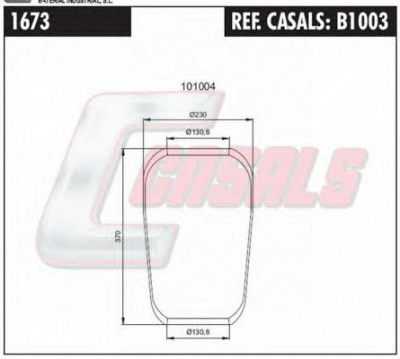 CASALS b1003 -  Кожух пневматической рессоры