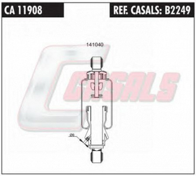 CASALS b2249 -  Гаситель, крепление кабины