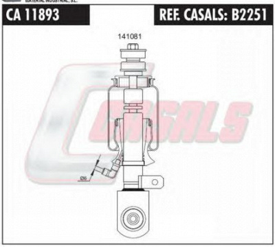 CASALS b2251 -  Гаситель, крепление кабины