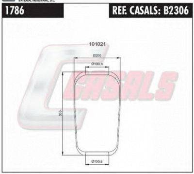 CASALS b2306 - Кожух пневматической рессоры