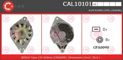 CASCO cal10101as -  Генератор