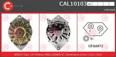 CASCO cal10103as -  Генератор