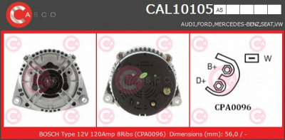 CASCO cal10105as -  Генератор