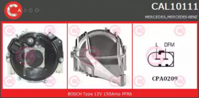 CASCO cal10111as -  Генератор