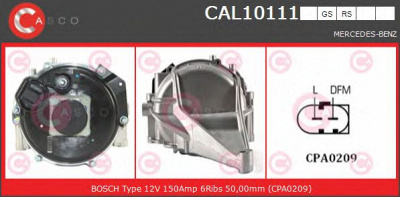 CASCO cal10111gs -  Генератор