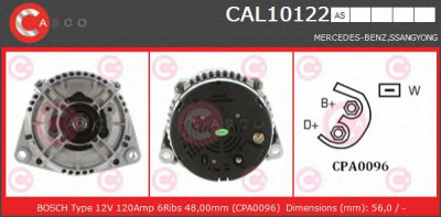 CASCO cal10122as -  Генератор