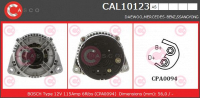 CASCO cal10123as -  