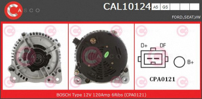 CASCO cal10124as -  Генератор
