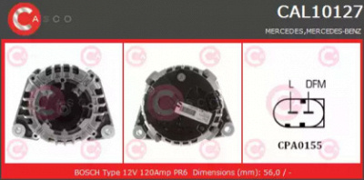 CASCO cal10127as -  Генератор