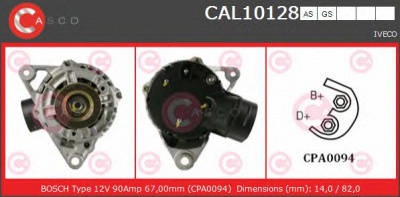 CASCO cal10128as -  Генератор